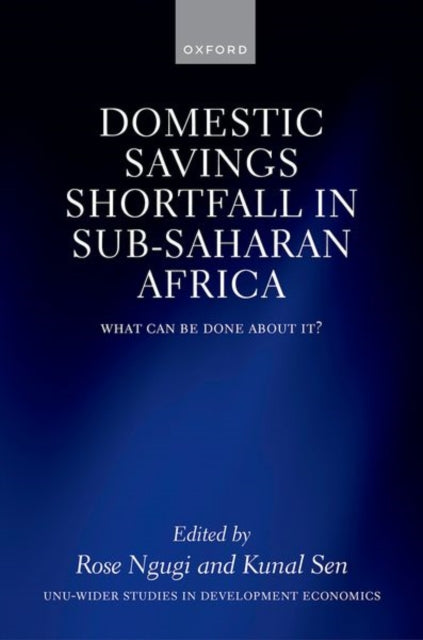 Book cover of: Domestic Savings Shortfall in Sub-Saharan Africa. By: Rose Ngugi