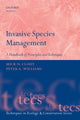Book cover of: Invasive Species Management