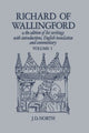 Book cover of: Richard of Wallingford Vol 1. By: J. D. North
