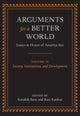 Book cover of: Arguments for a Better World: Essays in Honor of Amartya Sen