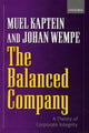Book cover of: Balanced Company. By: Muel Kaptein