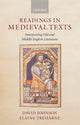 Book cover of: Readings in Medieval Texts