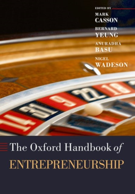 Book cover of: Oxford Handbook of Entrepreneurship