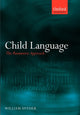 Book cover of: Child Language. By: William Snyder