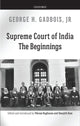 Book cover of: Supreme Court of India. By: Gadbois, George H., Jr.