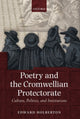 Book cover of: Poetry and the Cromwellian Protectorate. By: Edward Holberton
