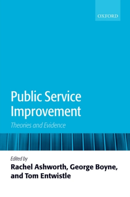 Book cover of: Public Service Improvement. By: George A. Boyne