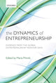 Book cover of: Dynamics of Entrepreneurship. By: Maria Minniti