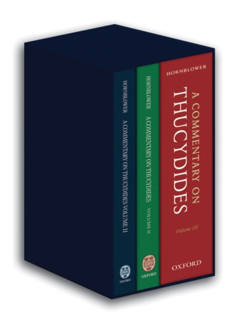 Book cover of: Commentary on Thucydides. By: Simon Hornblower