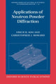Book cover of: Applications of Neutron Powder Diffraction. By: Erich H. Kisi
