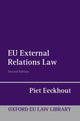 Book cover of: EU External Relations Law. By: Piet Eeckhout