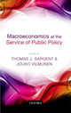 Book cover of: Macroeconomics at the Service of Public Policy. By: Thomas J. Sargent