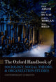 Book cover of: Oxford Handbook of Sociology, Social Theory and Organization Studies. By: Paul S. Adler