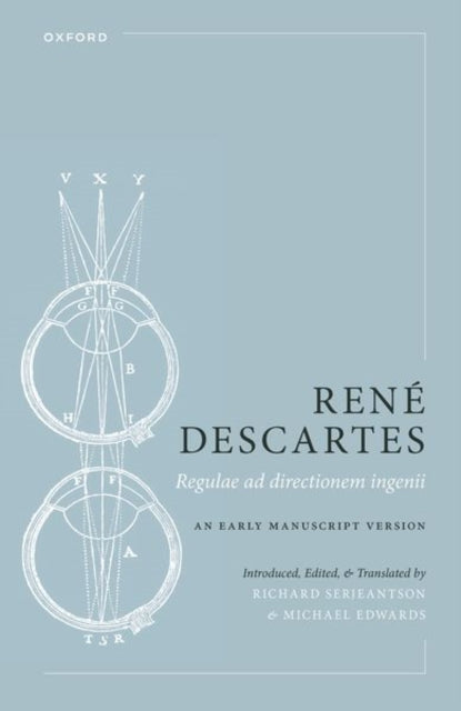Book cover of: Rene Descartes: Regulae ad directionem ingenii. By: Richard Serjeantson