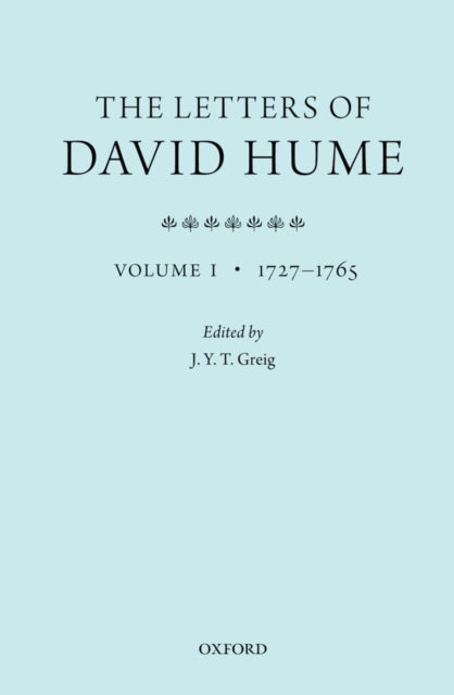 Book cover of: Letters of David Hume. By: David Hume