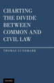 Book cover of: Charting the Divide Between Common and Civil Law. By: Thomas Lundmark