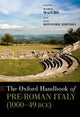 Book cover of: Oxford Handbook of Pre-Roman Italy (1000--49 BCE). By: Marco Maiuro