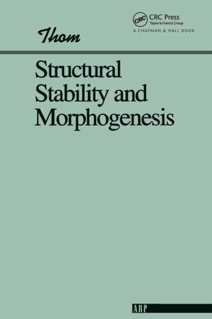Book cover of: Structural Stability And Morphogenesis. By: Rene Thom