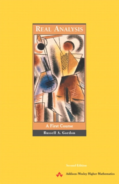 Book cover of: Real Analysis. By: Russell Gordon