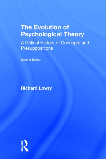 Book cover of: Evolution of Psychological Theory