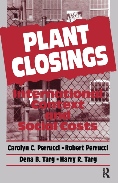 Book cover of: Plant Closings. By: Harry R. Targ