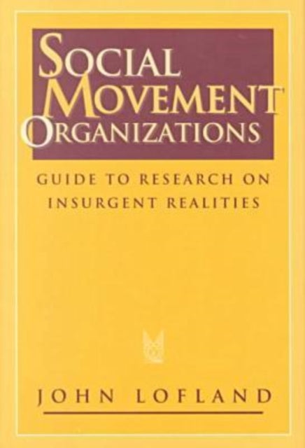 Book cover of: Social Movement Organizations