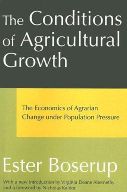 Book cover of: Conditions of Agricultural Growth