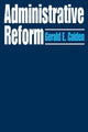 Book cover of: Administrative Reform. By: Gerald Caiden