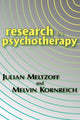 Book cover of: Research in Psychotherapy. By: Julian Meltzoff