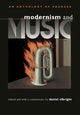 Book cover of: Modernism and Music. By: Daniel Albright