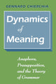 Book cover of: Dynamics of Meaning
