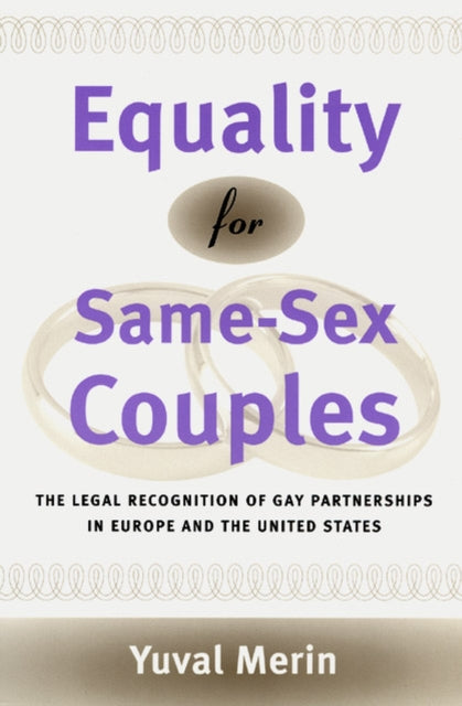 Book cover of: Equality for Same-Sex Couples. By: Yuval Merin