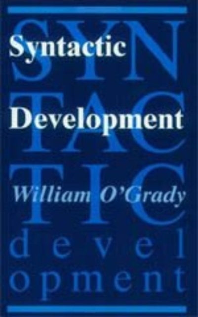 Book cover of: Syntactic Development