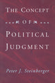 Book cover of: Concept of Political Judgment