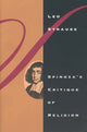 Book cover of: Spinoza's Critique of Religion