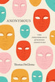 Book cover of: Anonymous. By: Thomas DeGloma