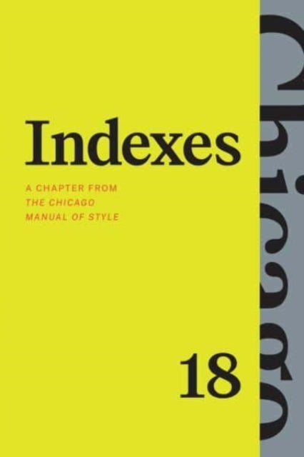 Book cover of: Indexes
