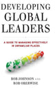 Book cover of: Developing Global Leaders. By: Robert Dean Johnson