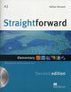 Book cover of: Straightforward 2nd Edition Elementary Level Workbook with key & CD
