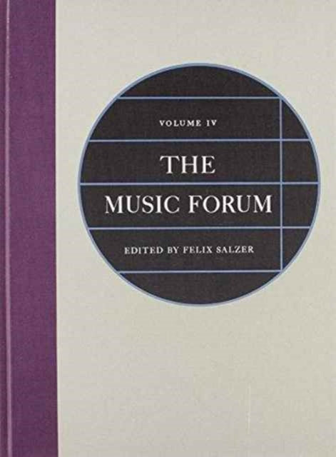 Book cover of: Music Forum. By: William Mitchell