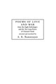 Book cover of: Poems of Love and War. By: A. K. Ramanujan