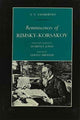 Book cover of: Reminiscences of Rimsky-Korsakov by V. V. Yastrebtsev. By: Florence Jonas