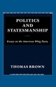 Book cover of: Politics and Statesmanship