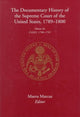 Book cover of: Documentary History of the Supreme Court of the United States, 1789-1800