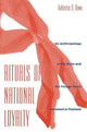 Book cover of: Rituals of National Loyalty