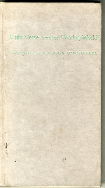 Book cover of: Light Verse from the Floating World. By: Makoto Ueda