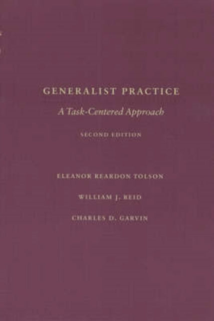 Book cover of: Generalist Practice. By: Eleanor Reardon Tolson