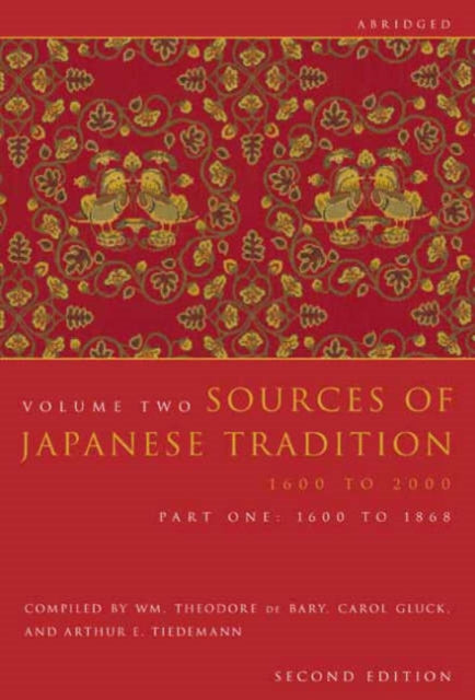 Book cover of: Sources of Japanese Tradition, Abridged. By: William Theodore De Bary