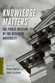 Book cover of: Knowledge Matters. By: Diana Rhoten