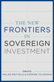 Book cover of: New Frontiers of Sovereign Investment. By: Malan Rietveld